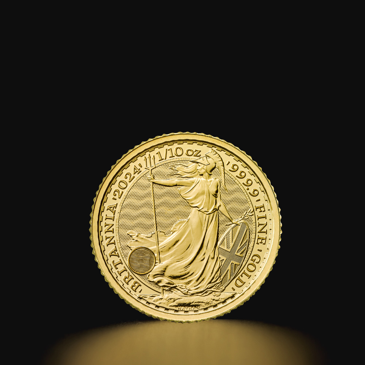1/10 oz British Britannia Gold Coin - Tavex - Valuutta 1/10 oz British Britannia Gold Coin - Tavex - Valuutta