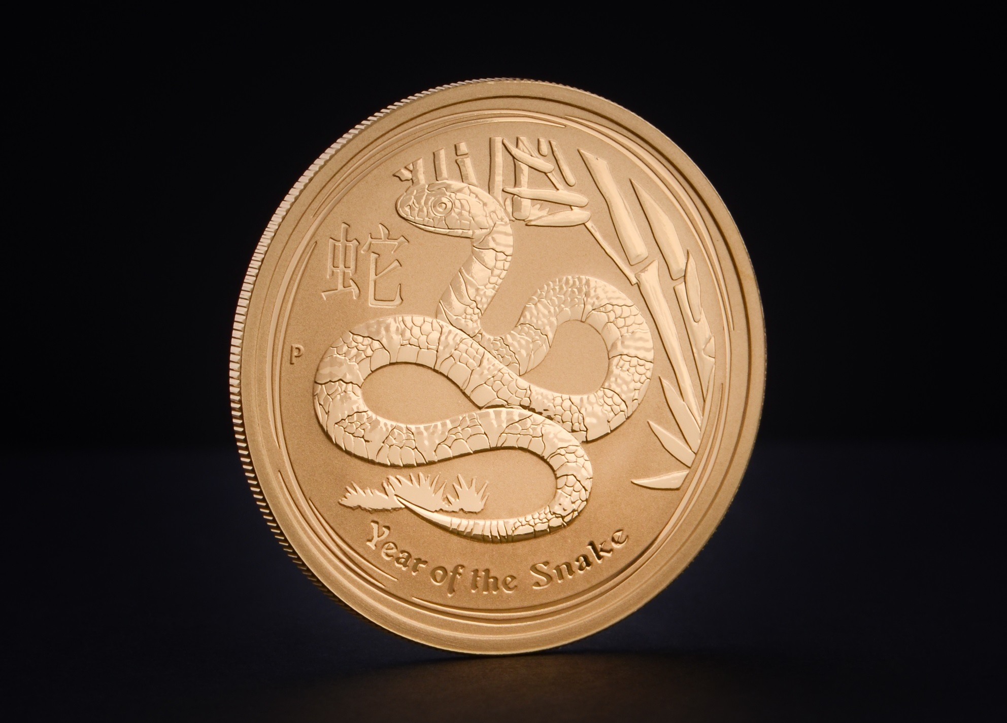 1/2 oz Australian Lunar Year of the Snake 2013 Gold Coin