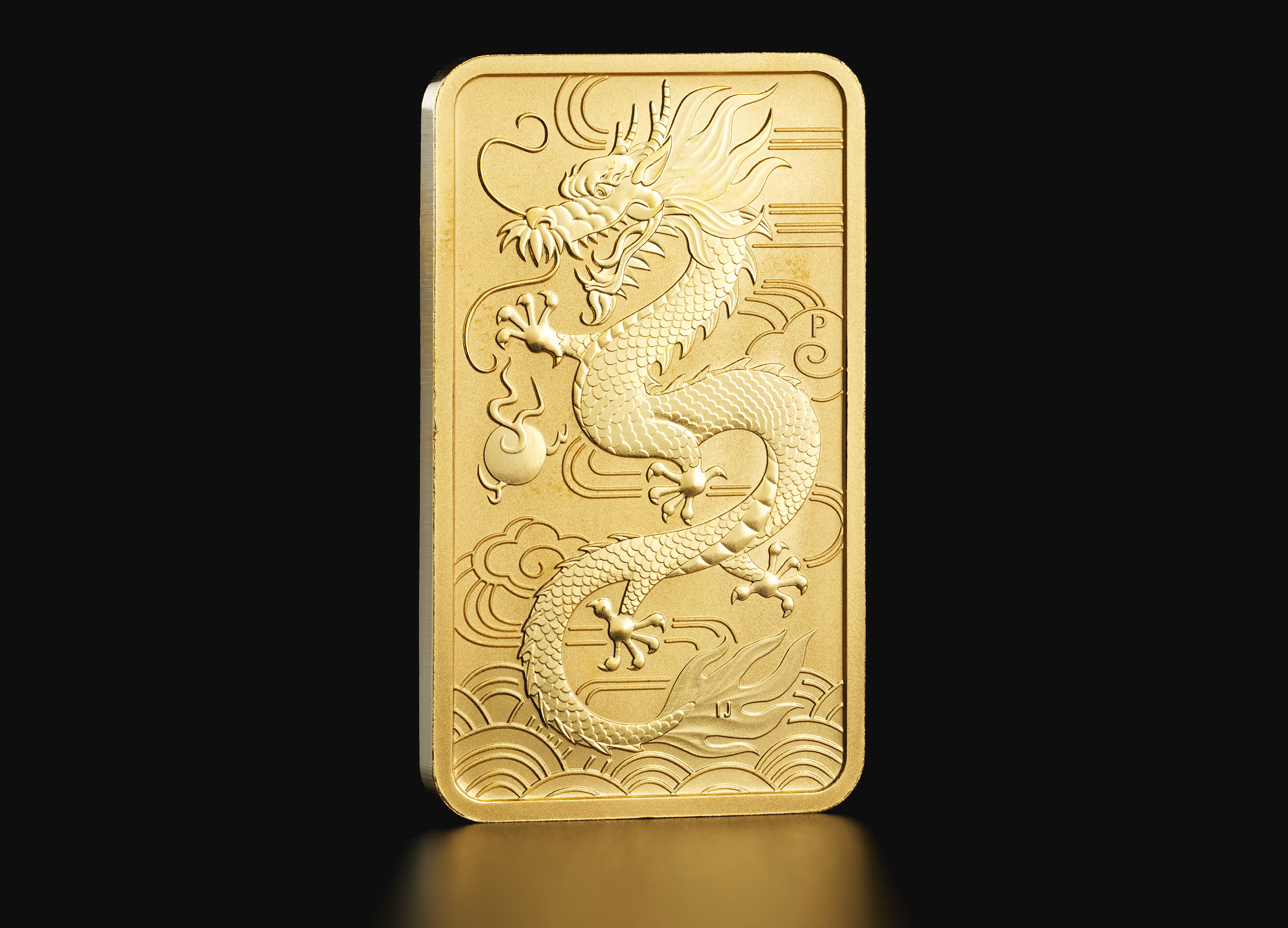 1 oz Australian Dragon Rectangular Gold Coin - Tavex - Valuutta
