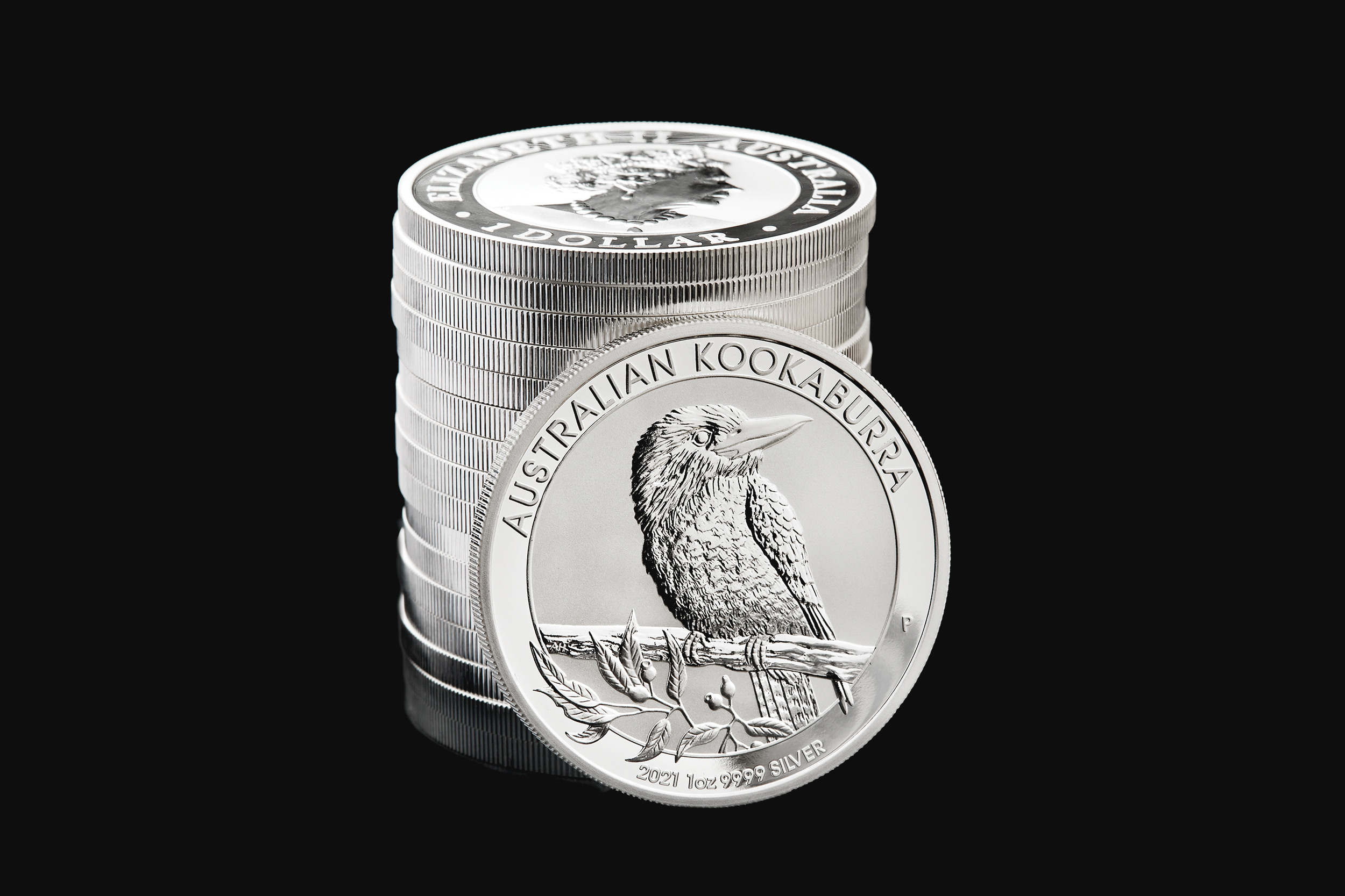 1 oz Australian Kookaburra 2021 Silver Coin - Tavex - Valuutta