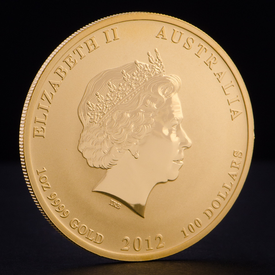 1 oz Australian Lunar Year of the Dragon 2012 Gold Coin - Tavex ...